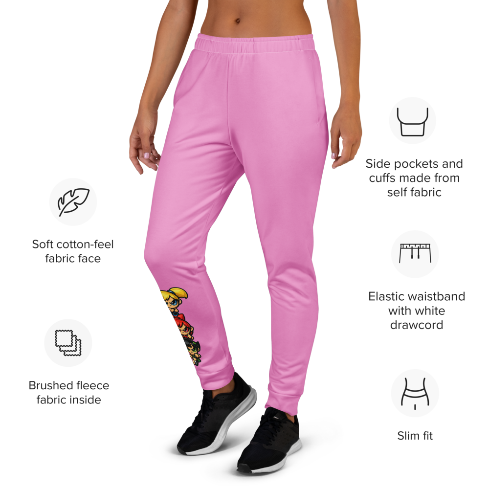 Pantaloni Jogger Damă „Make It Happen” – Premium Streetwear