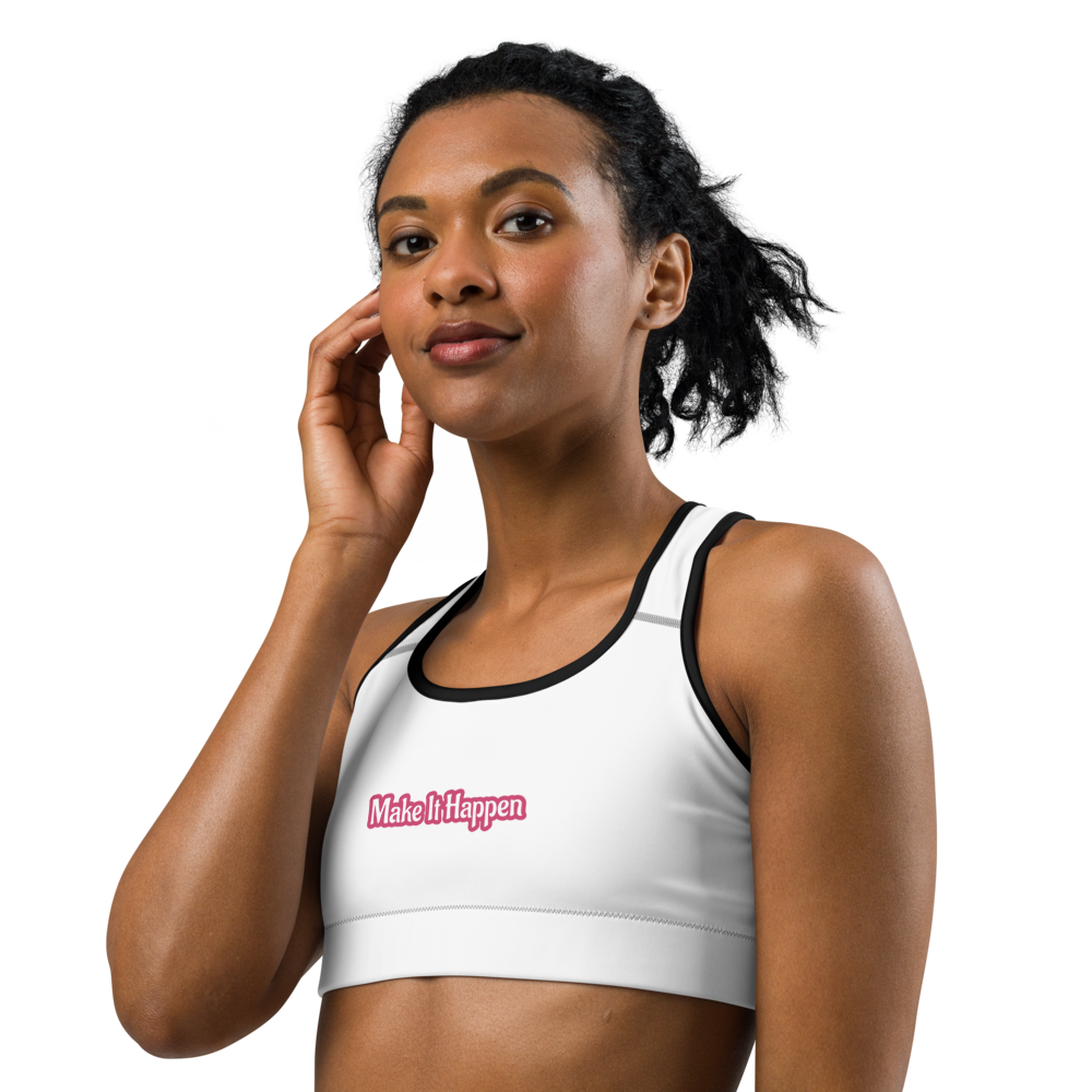 Bustier Sport Premium "Make It Happen" - Moisture-Wicking