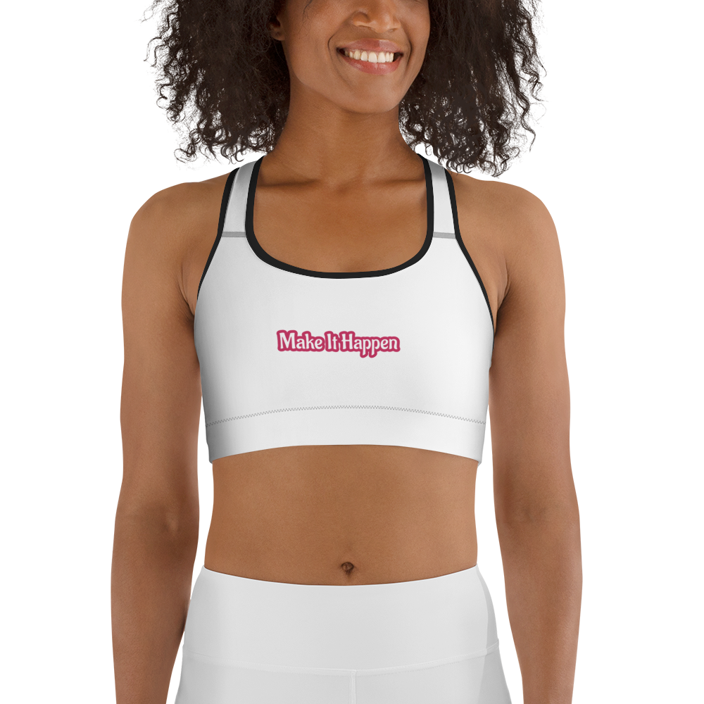 Bustier Sport Premium "Make It Happen" - Moisture-Wicking