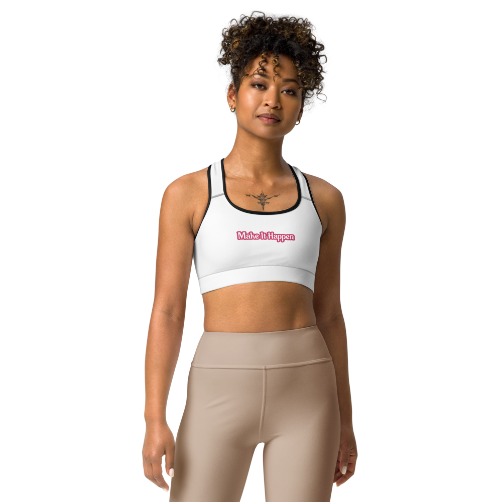 Bustier Sport Premium "Make It Happen" - Moisture-Wicking