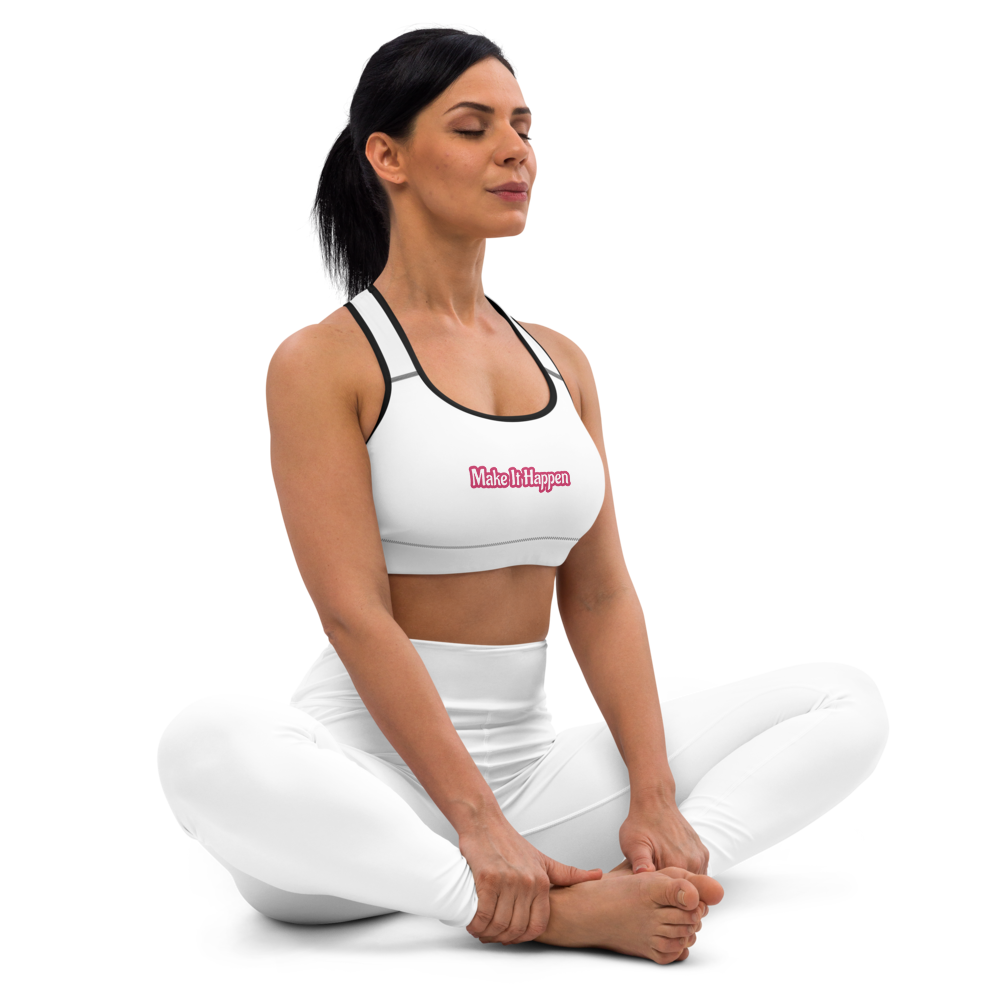 Bustier Sport Premium "Make It Happen" - Moisture-Wicking