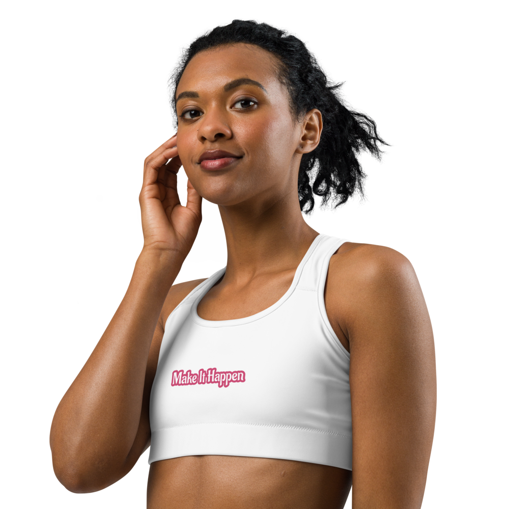 Bustier Sport Premium "Make It Happen" - Moisture-Wicking