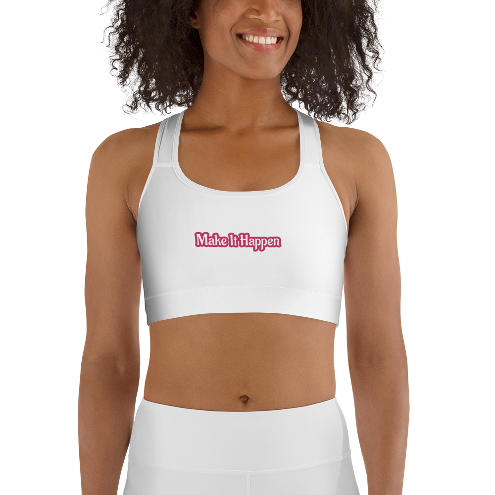 Bustier Sport Premium "Make It Happen" - Moisture-Wicking