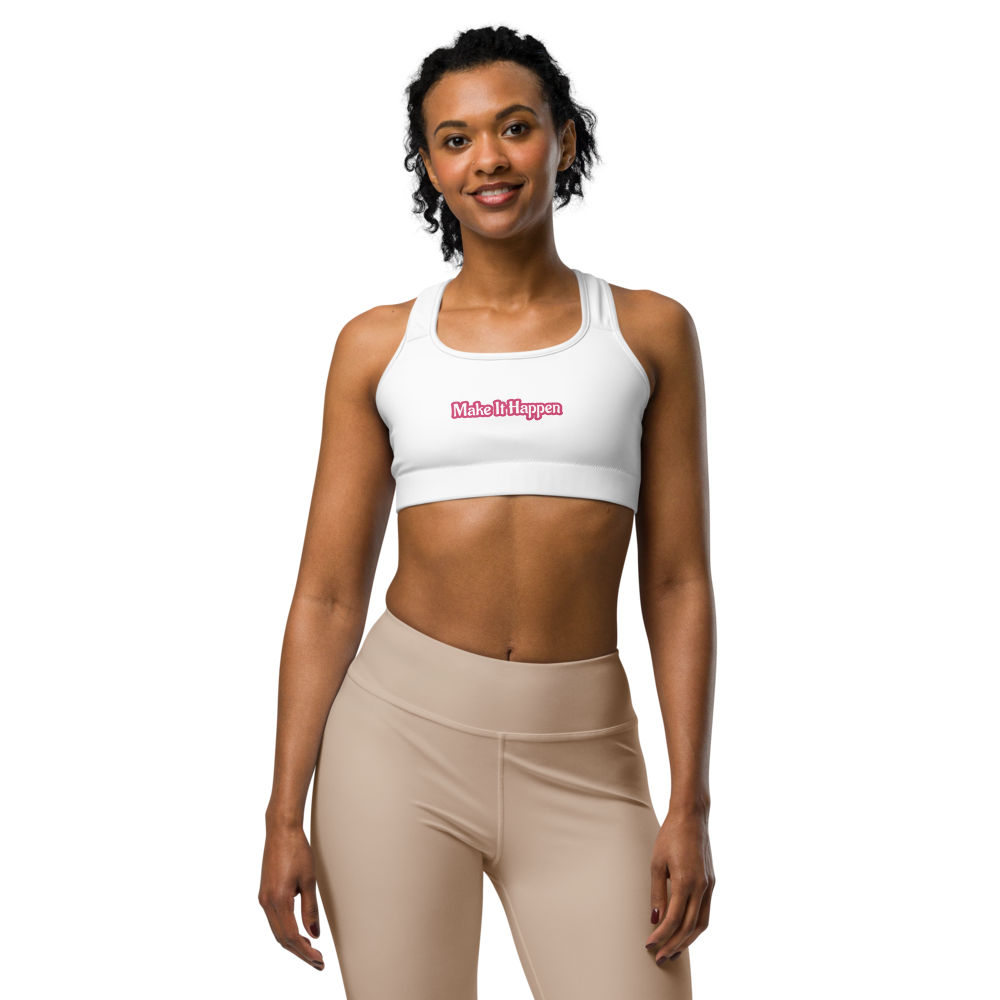 Bustier Sport Premium "Make It Happen" - Moisture-Wicking