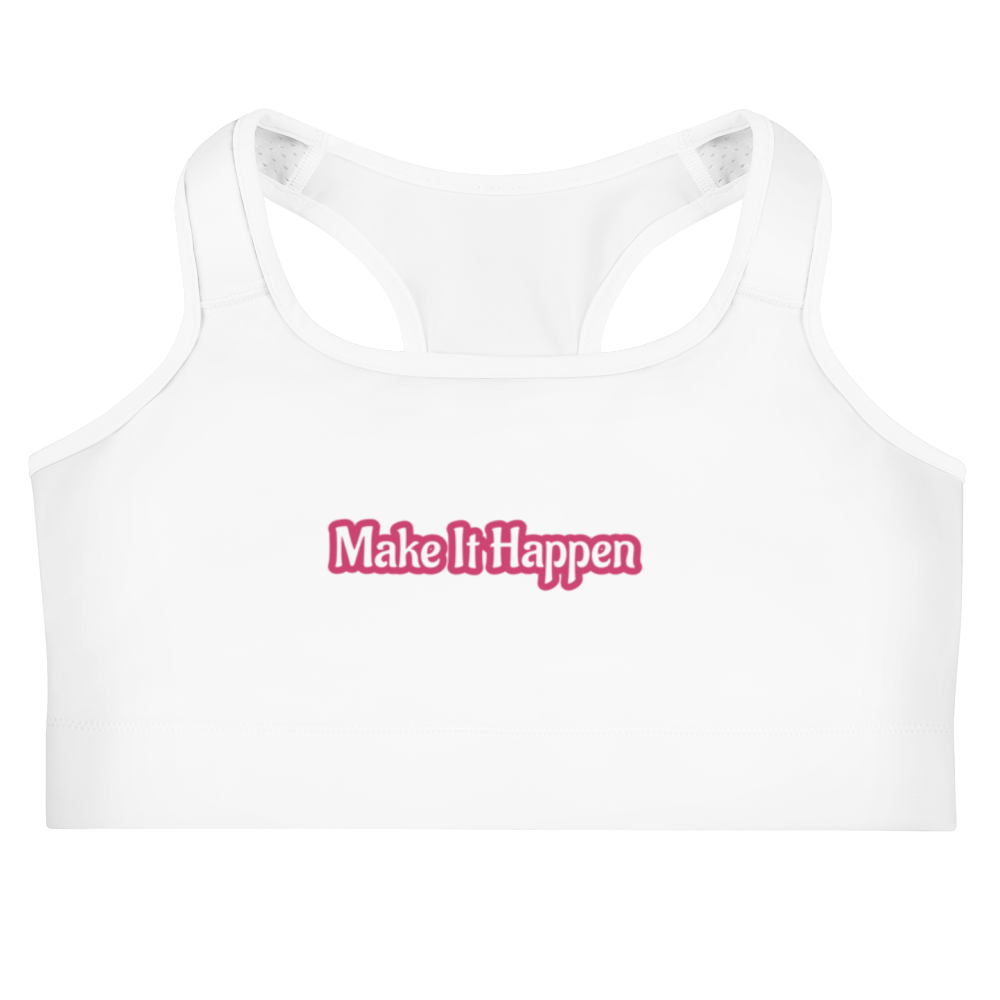 Bustier Sport Premium "Make It Happen" - Moisture-Wicking