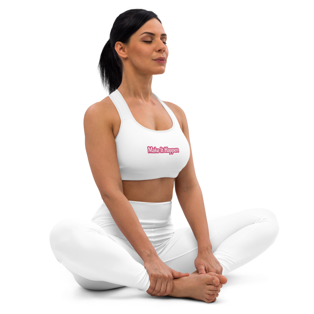 Bustier Sport Premium "Make It Happen" - Moisture-Wicking