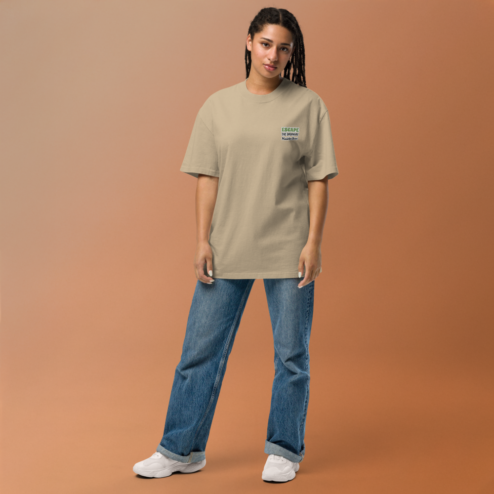 Tricou Oversized Vintage Premium – Bumbac Cardat | Mădălin Buni