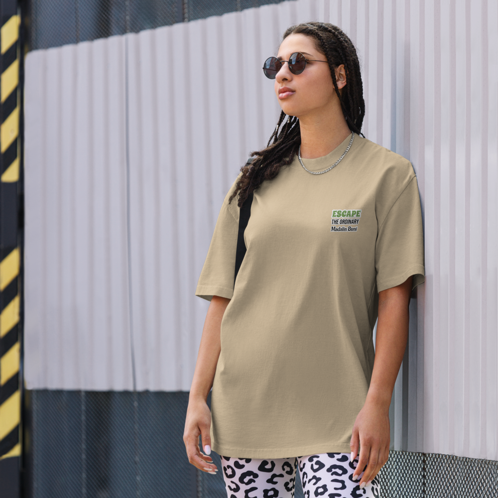 Tricou Oversized Vintage Premium – Bumbac Cardat | Mădălin Buni