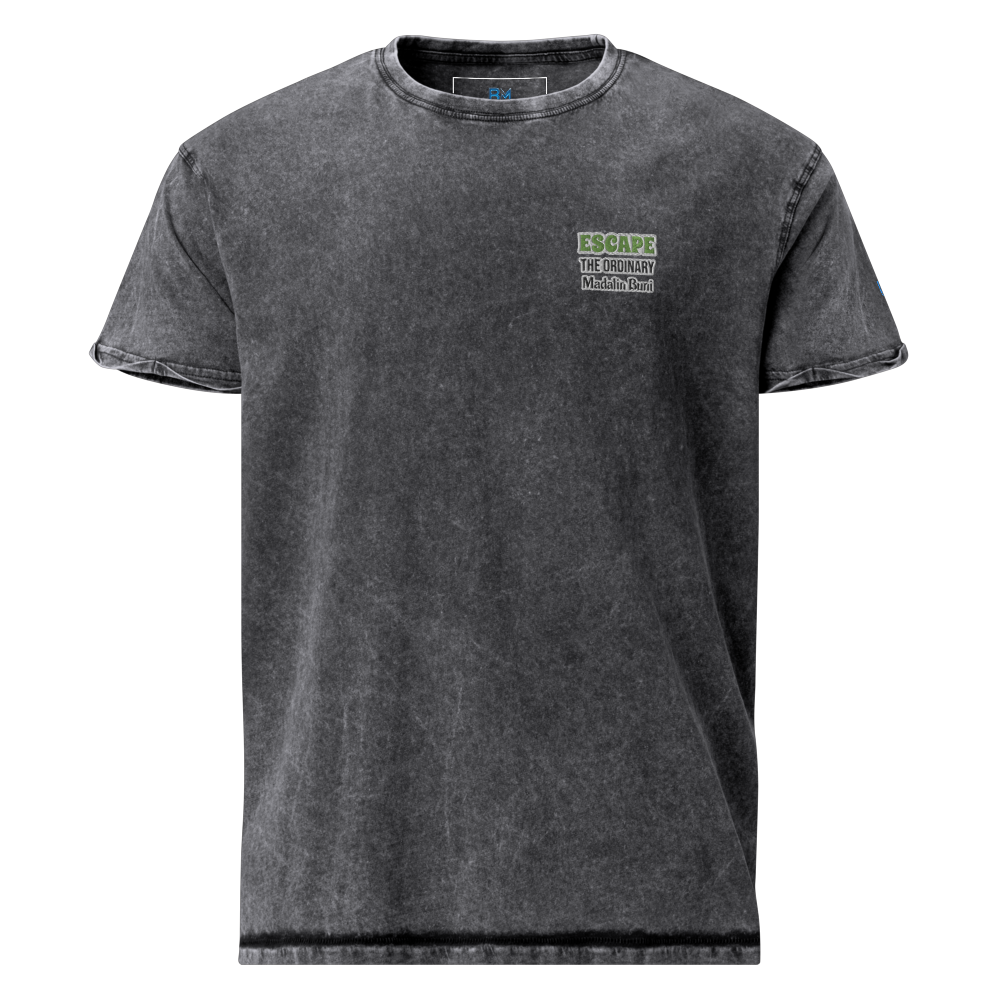 Tricou Denim Premium – Bumbac Pieptănat 100% | Mădălin Buni