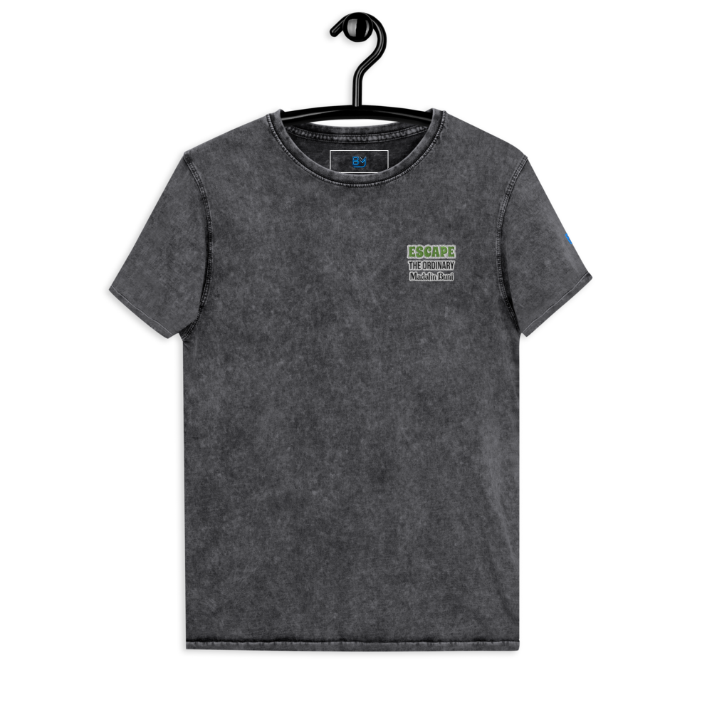 Tricou Denim Premium – Bumbac Pieptănat 100% | Mădălin Buni