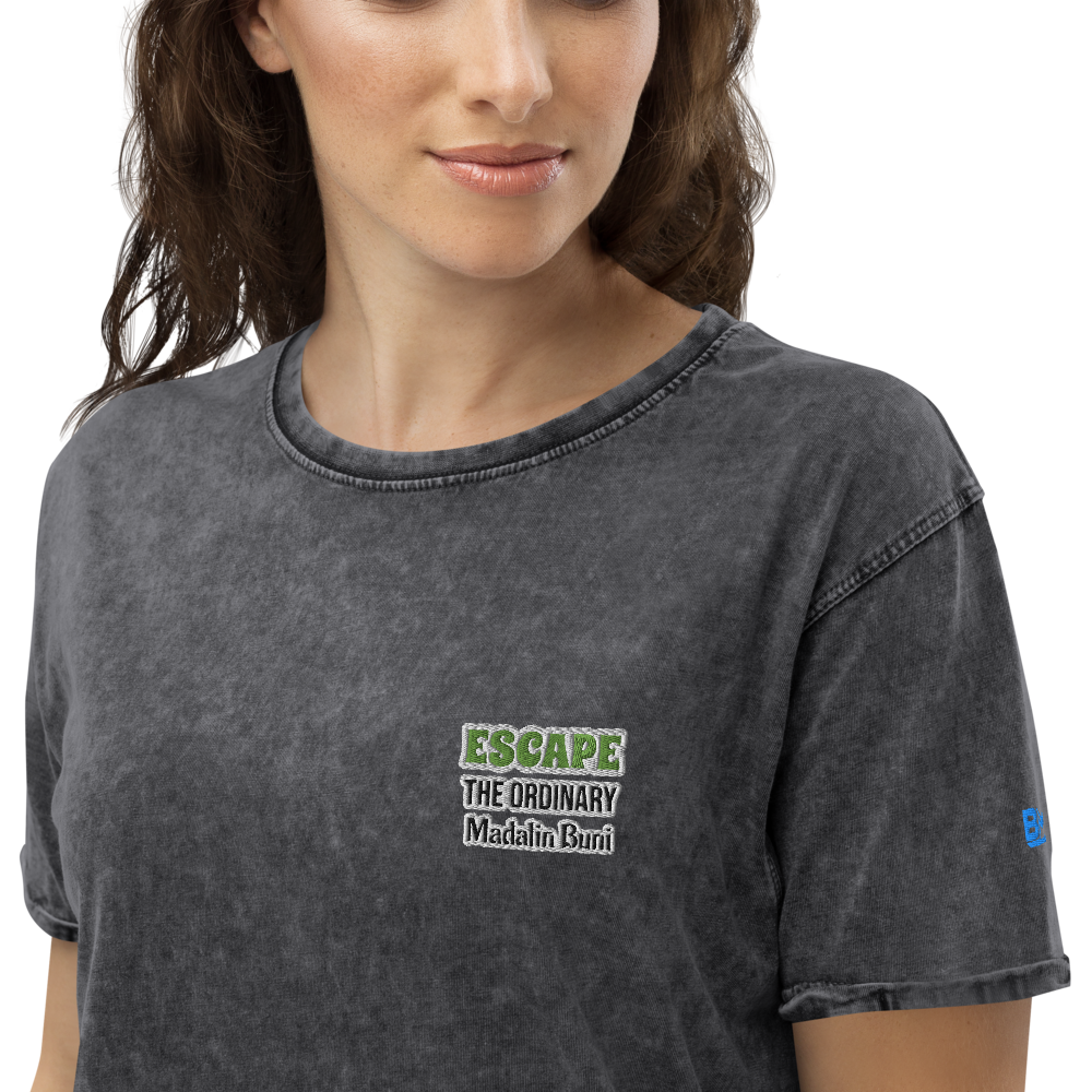 Tricou Denim Premium – Bumbac Pieptănat 100% | Mădălin Buni