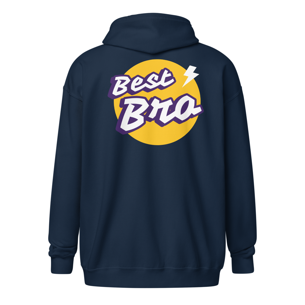 Hanorac Best Bro cu Fermoar Premium – YKK | Mădălin Buni