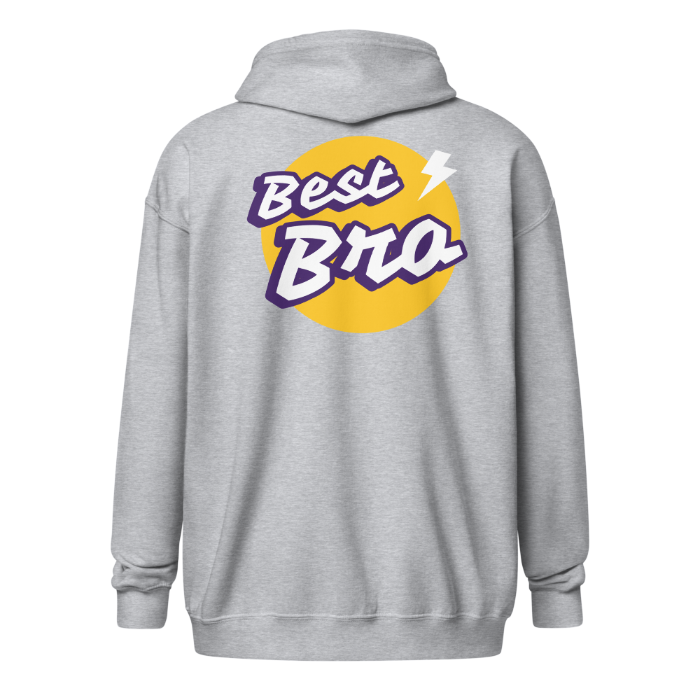 Hanorac Best Bro cu Fermoar Premium – YKK | Mădălin Buni